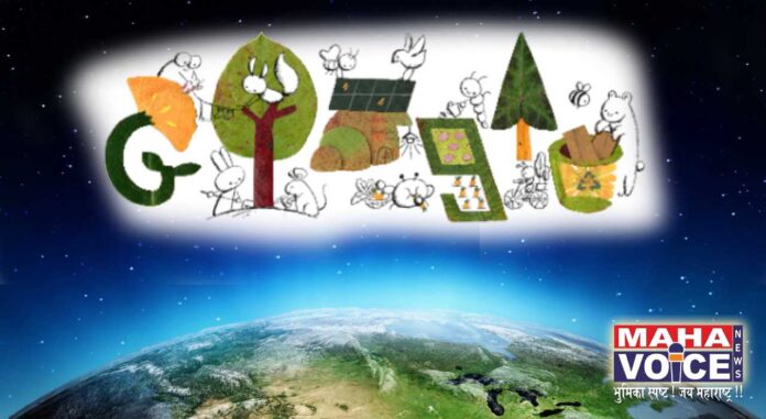Google Doodle earth day