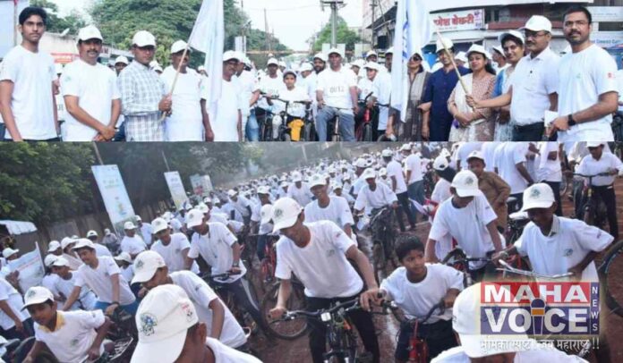 Celebration of Cycle Day in sangli