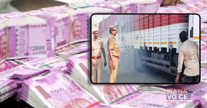 RBI's truck carrying 535 crore cash broke down on the highway