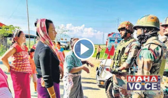 Women helping militants Manipur violence