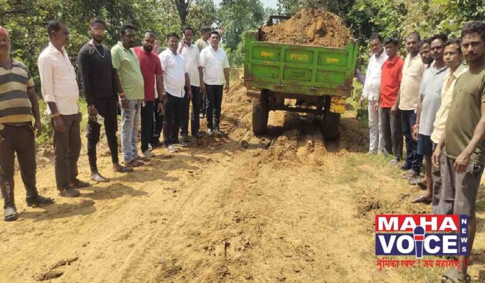 Former MLA repaired the road