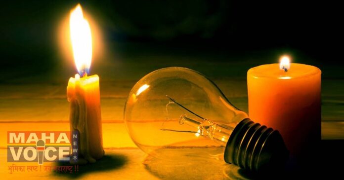 candle and bulb light