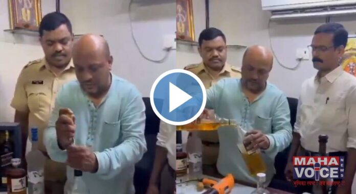 Fake Liquor Mumbai viral video